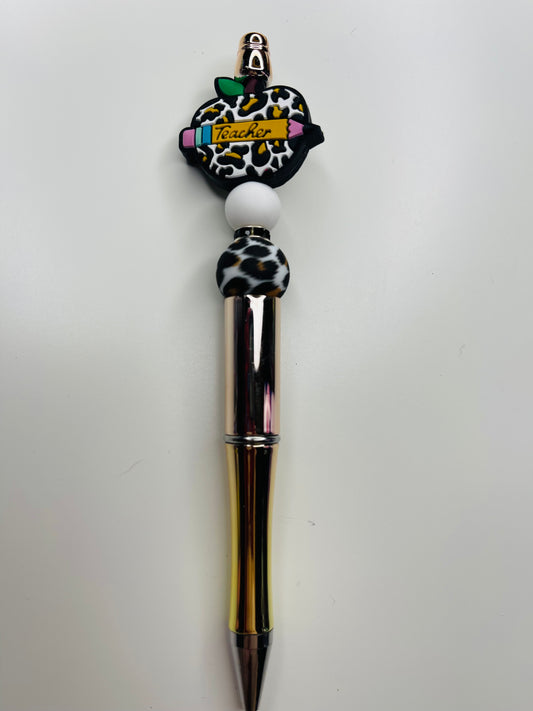 Leopard Teacher Pen